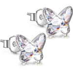   Monemel Swarovski minik Kelebek Küpe